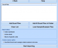 MS Access Import Multiple Excel Files Software Screenshot 0