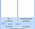 Compare Two XML Files Software Screenshot 0