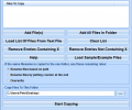 Copy Multiple Files In Folders or Subfolders Into One Folder Software Screenshot 0