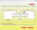 Convert MS SQL Database to MS Access Database Program Screenshot 0