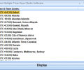 Show Multiple Time Zone Clocks Software Screenshot 0