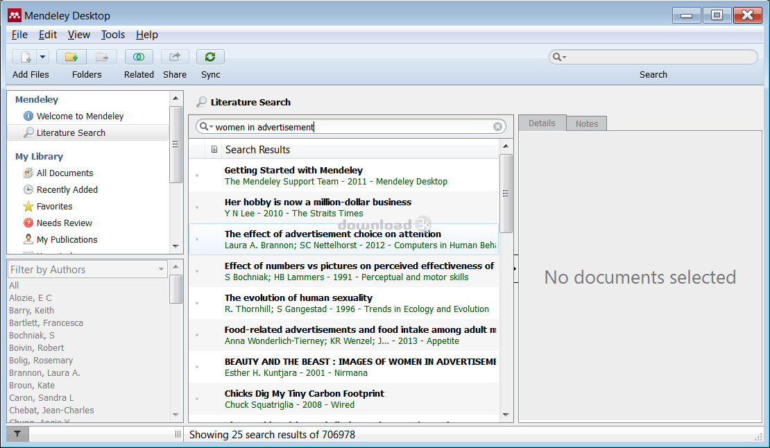 Mendeley Desktop (Mendeley-Desktop-1.12.2-win32.exe) Linux, Mac OS ...