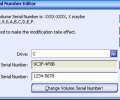 Drive Serial Number Editor Screenshot 0