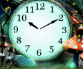 Magic Forest Clock screensaver Screenshot 0
