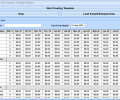 Excel Profit and Loss Projection Template Software Screenshot 0