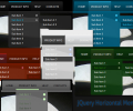jQuery Horizontal Menu Style 05 Screenshot 0