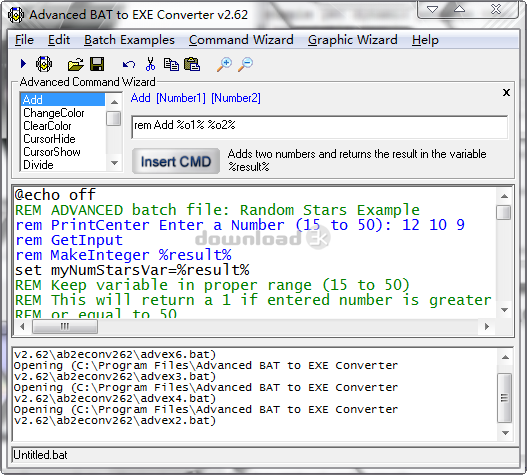 Advanced BAT to EXE Converter 4.59bTop user review