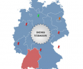 Click-and-Drag Map of Germany Screenshot 0