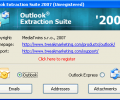 Outlook Extraction Suite 2007 Screenshot 0