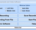 Record Mouse Movements and Clicks Software Screenshot 0