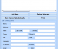 Phonebook Database Software Screenshot 0