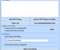 TIFF To PDF Converter Software Screenshot 0