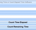 Countdown Remaining Time or Count Elapsed Time Software Screenshot 0