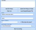 Convert Multiple CSV Files To Text Files Software Screenshot 0