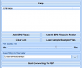 EPS To PDF Converter Software Screenshot 0