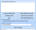 HTML To PDF Converter Software Screenshot 0