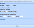 Automatically Shut Down, Reboot or Logoff Computer At Certain Time Software Screenshot 0