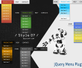 jQuery Menu Plugin Style 07 Screenshot 0