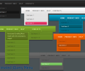 Animated jQuery Menu Style 08 Screenshot 0
