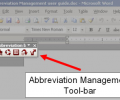 Abbreviation Management (Winword Plugin) Screenshot 0
