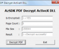 AzSDK PDF Decrypt ActiveX DLL Screenshot 0