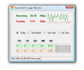 Bandwidth Usage Monitor Screenshot 0