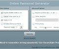 Online Random Password Generator Screenshot 0