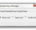 Extended Keys Manager Screenshot 0