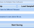 Open One File And Save As Multiple Files Software Screenshot 0