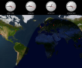 Solar World Clock Screenshot 0