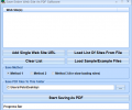 Save Entire Web Site As PDF Software Screenshot 0