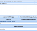 AVI and SWF To Animated GIF Converter Software Screenshot 0