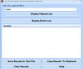 List Of All English Words Database Software Screenshot 0