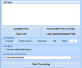 DBF To CSV Converter Software Screenshot 0