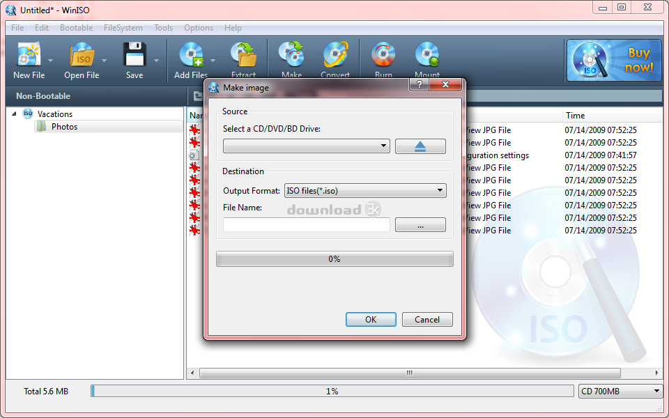 Download winiso.exe Free trial - WinISO 6.4.0.5170 install ...