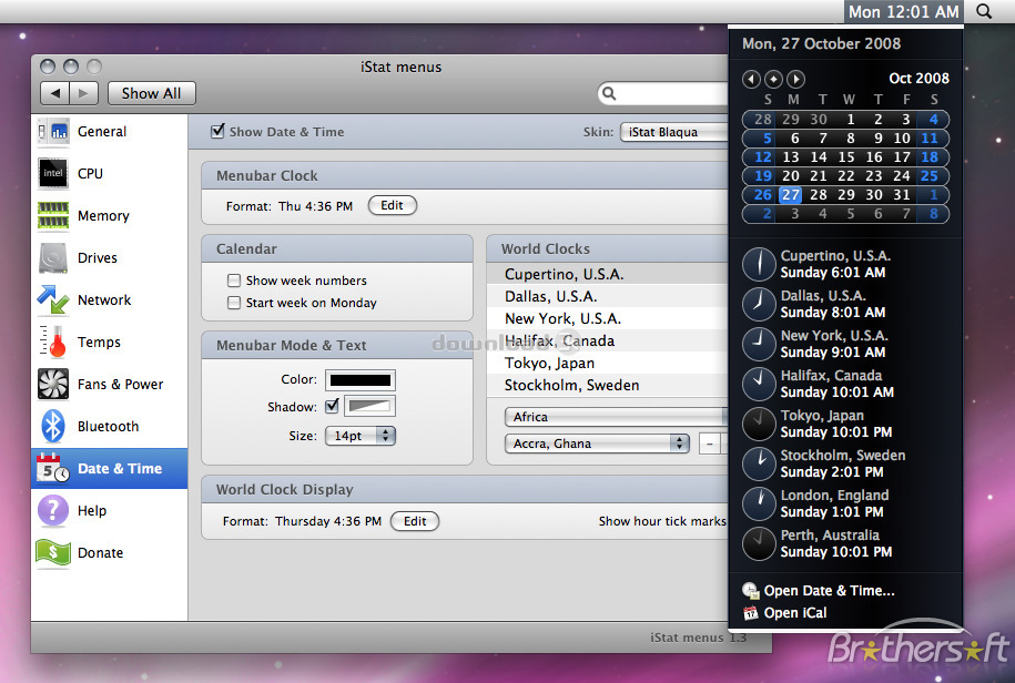 IStat Menus IStat Menus