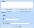 CSV To Fixed Width Text File Batch Converter Software Screenshot 0