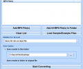 Convert Multiple MP4 Files To MP3 Files Software Screenshot 0