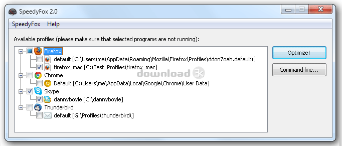 SpeedyFox Screenshot 0