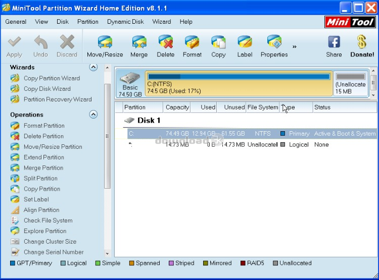 Download pw102-free.exe Free - MiniTool Partition Wizard ...