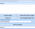 VCF To Business Card Converter Software Screenshot 0