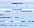 Stream Webcam To Website Software Screenshot 0