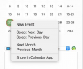 Desktop Calendar for Mac Screenshot 0