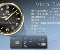 Vista Clock Screenshot 0