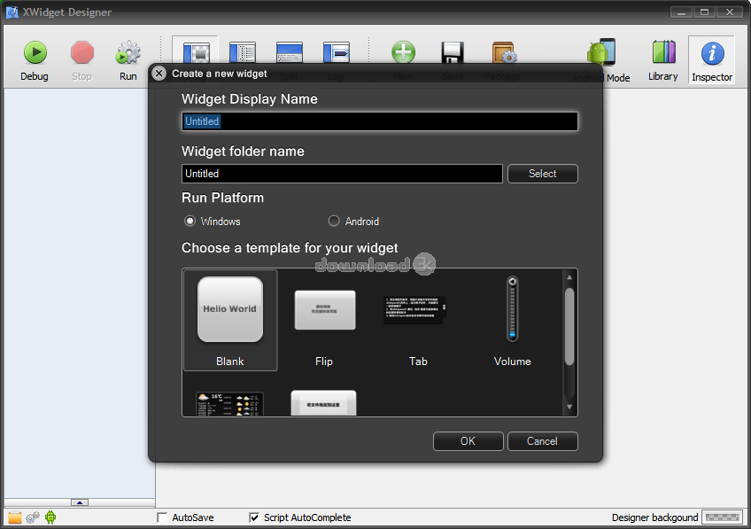 XWidget 1.9.22 (xwidget_setup.zip) Windows Download and Review