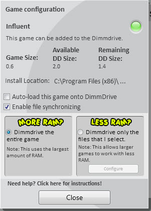 1 full Dimmdrive Steam platform RAM Drive launches to speed up gaming 1 full Dimmdrive Steam platform RAM Drive launches to speed up gaming