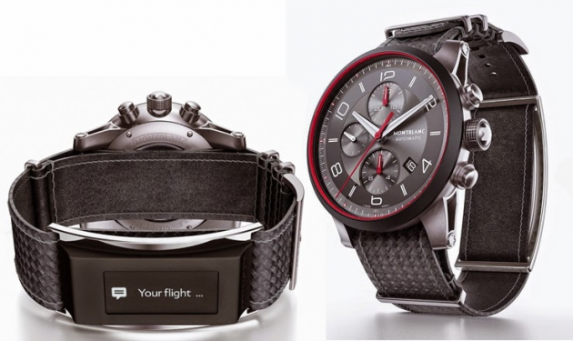 2 large Mont Blanc Turns Its Hand To Luxury Smart Watch Straps 2 large Mont Blanc Turns Its Hand To Luxury Smart Watch Straps