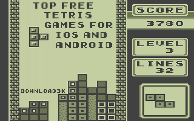 Top Free Tetris Games for iOS and Android Banner