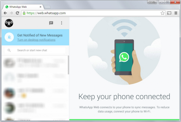 8 large WhatsApp Web is here