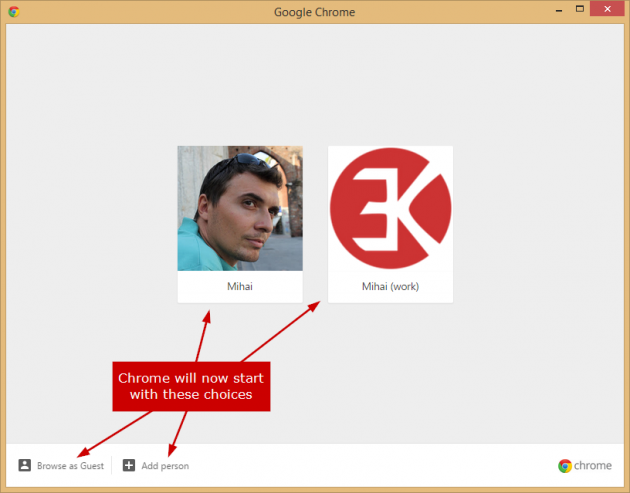 3 large How to start Chrome with different User Profiles as Guest or Incognito 3 large How to start Chrome with different User Profiles as Guest or Incognito